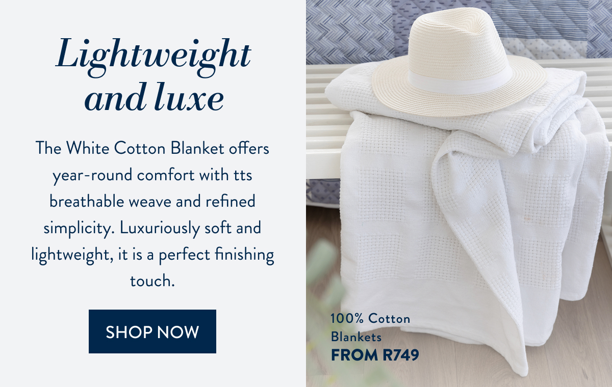 Cotton Blankets FROM
