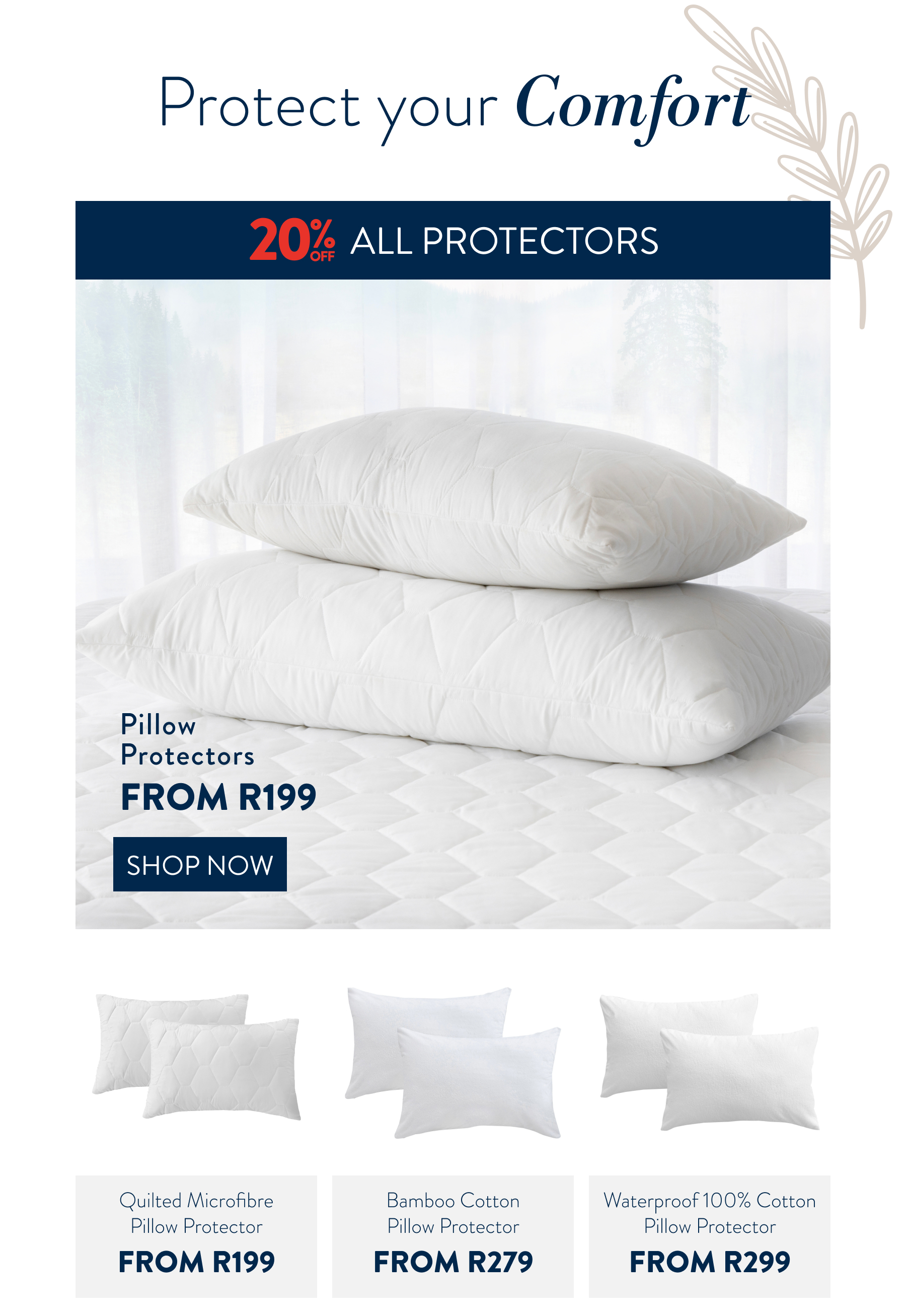 20% OFF ALL Protectors FROM: 