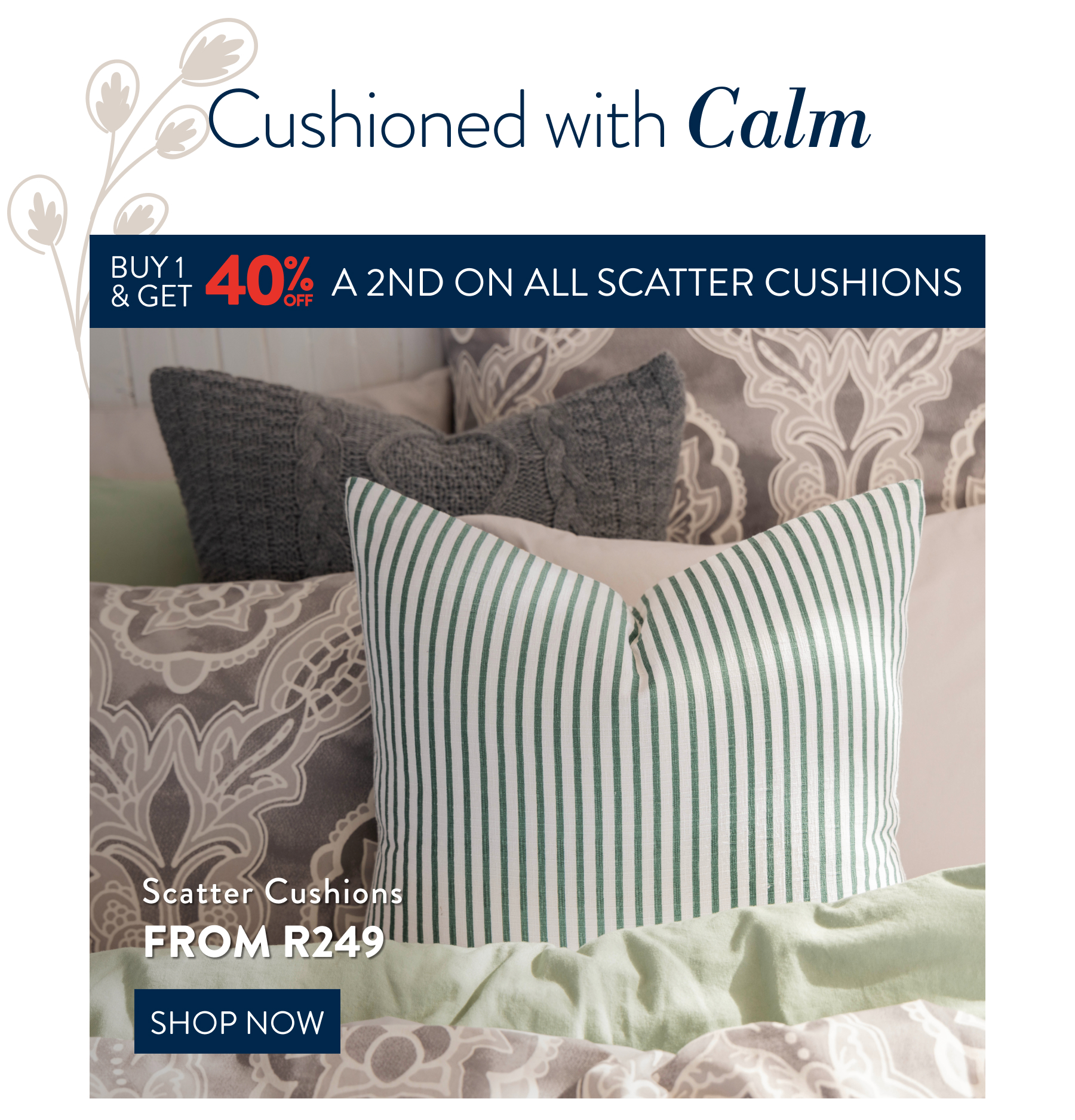 Scatter Cushions FROM: