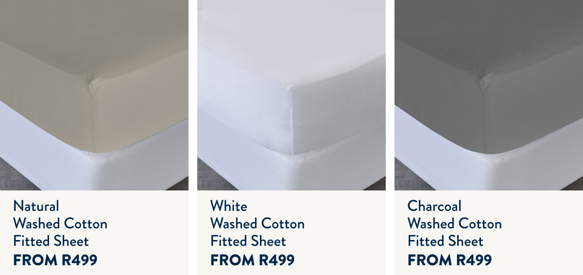 Washed Cotton Sheeting FROM