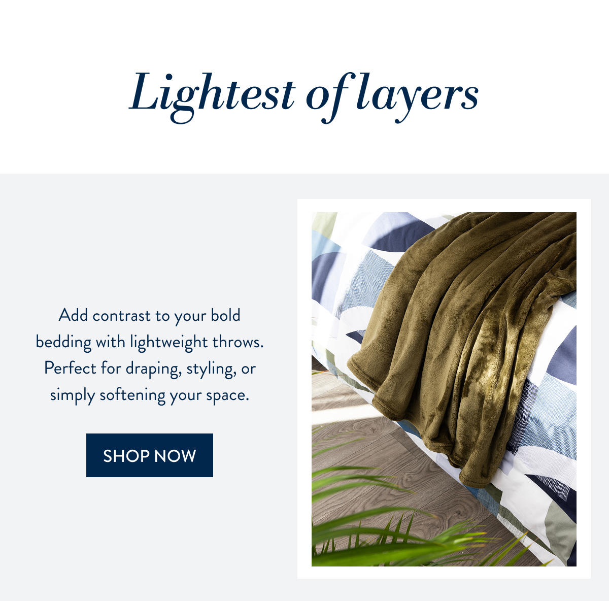 Blankets & Throws FROM