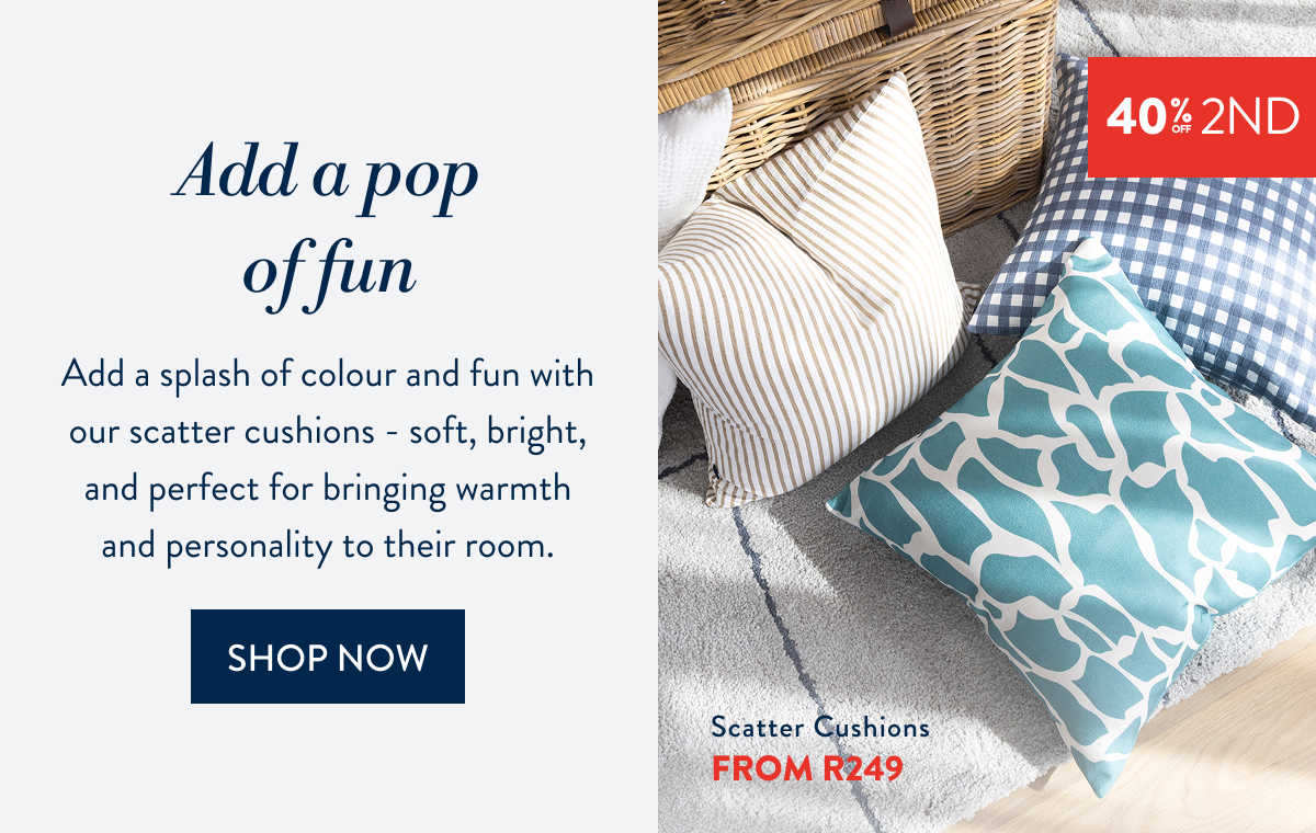 BUY 1 & GET 40% OFF 2ND - SCATTER CUSHIONS