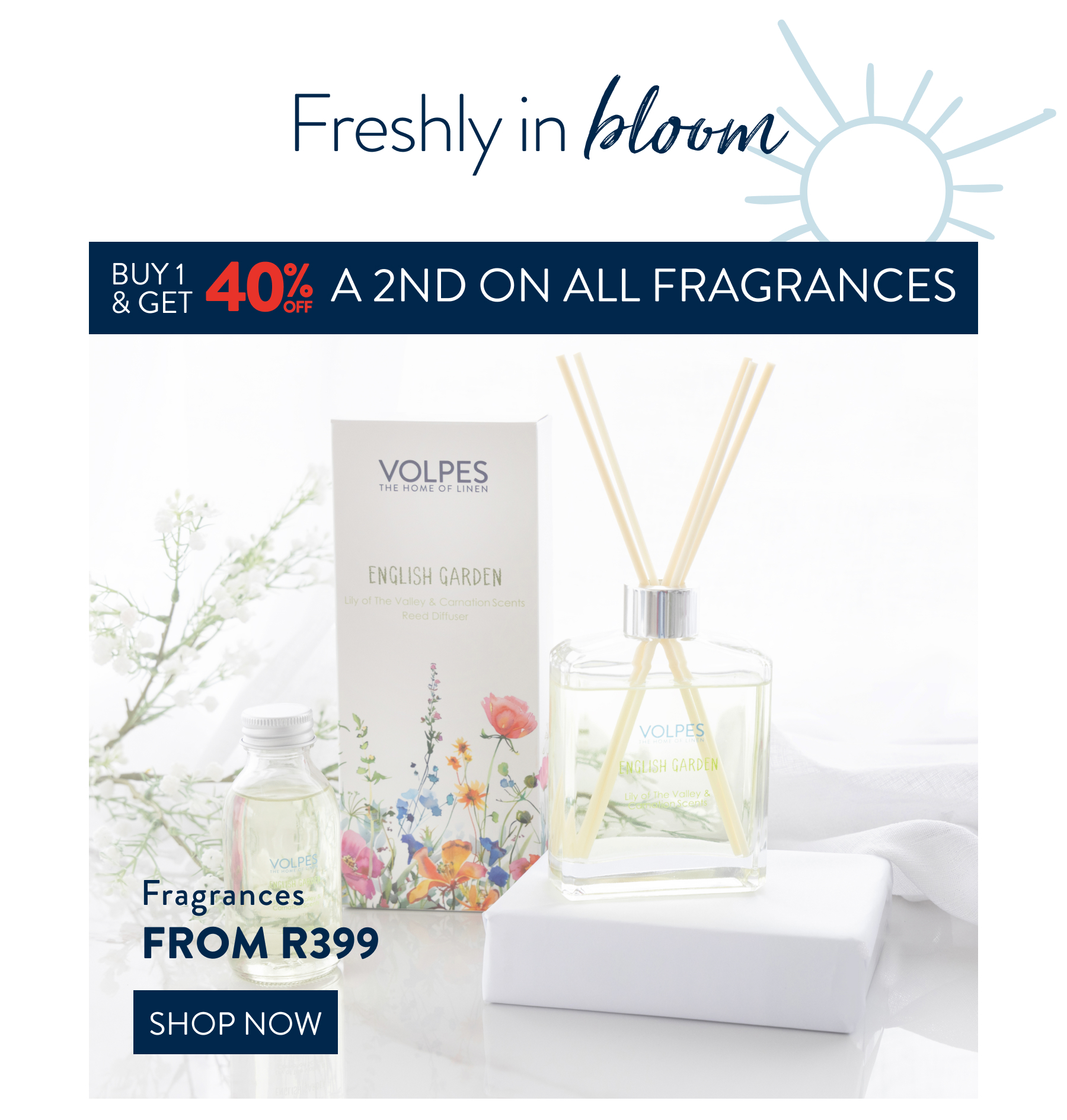 Get 40% OFF a 2nd ALL Fragrances FROM: