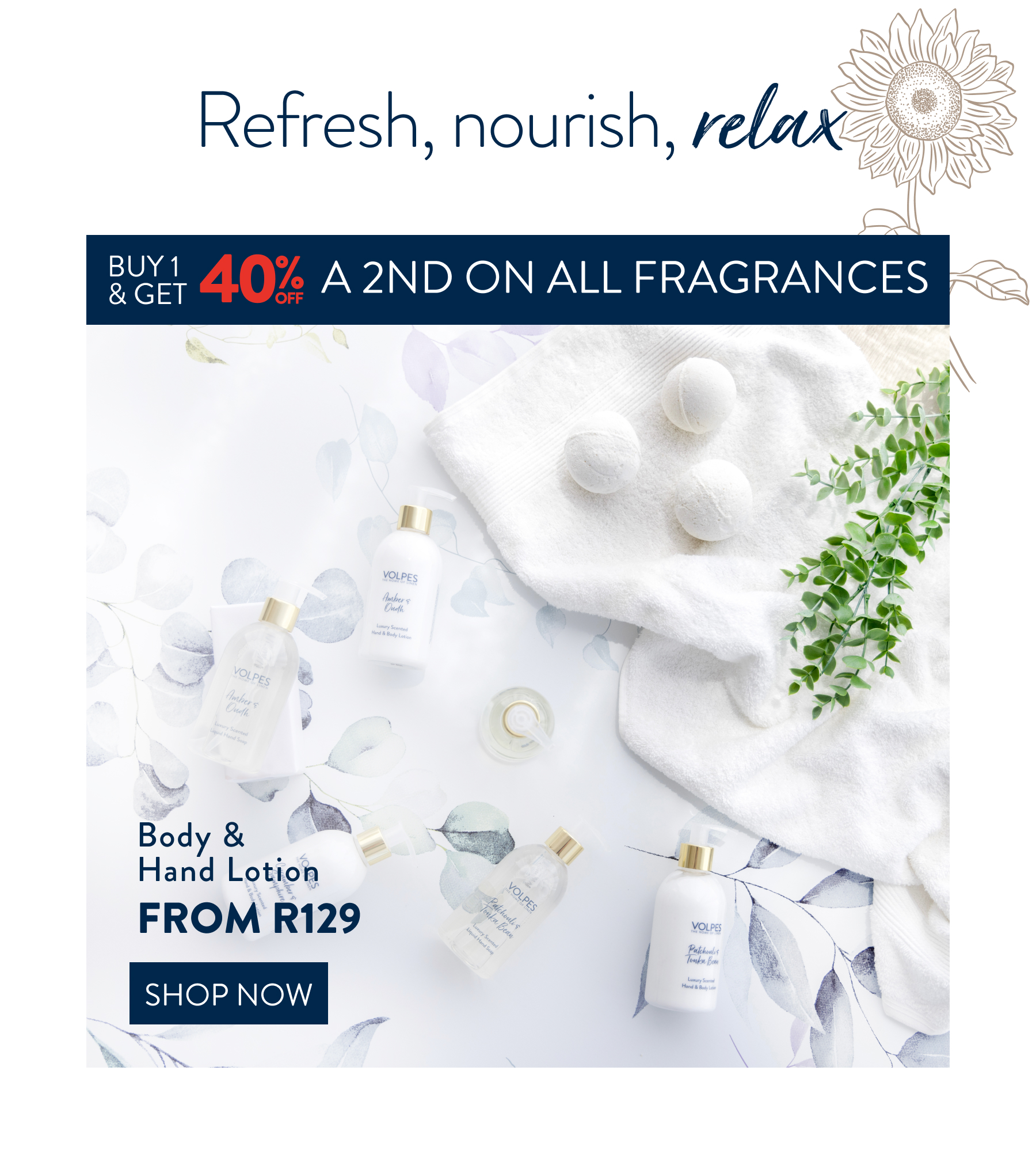 Buy 1, Get 40% OFF a 2nd ALL Fragrances FROM: 
