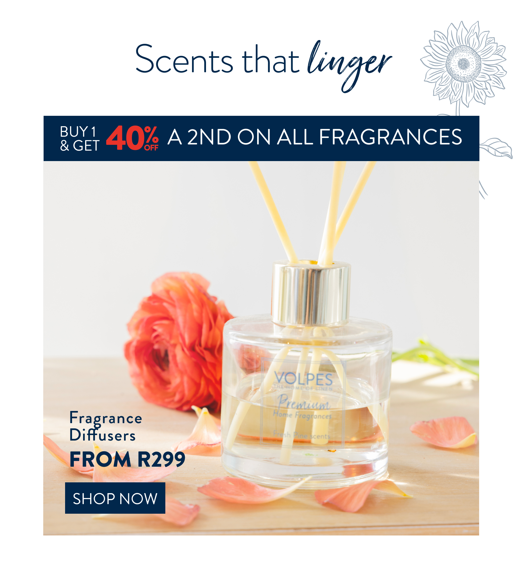 Buy 1 Get 40% OFF a 2nd ALL Fragrances From: 