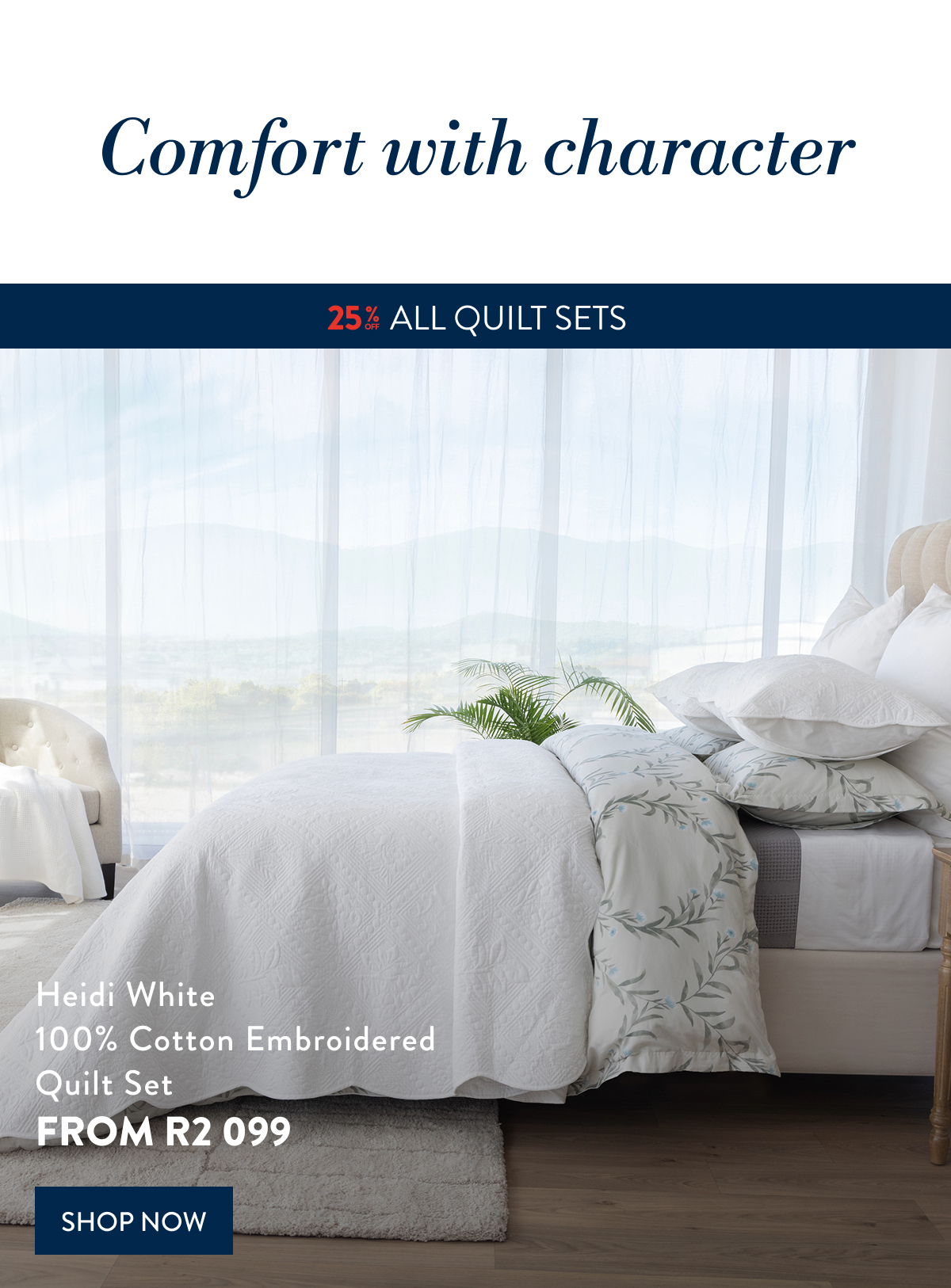 25% OFF ALL Quilts - Heidi White
