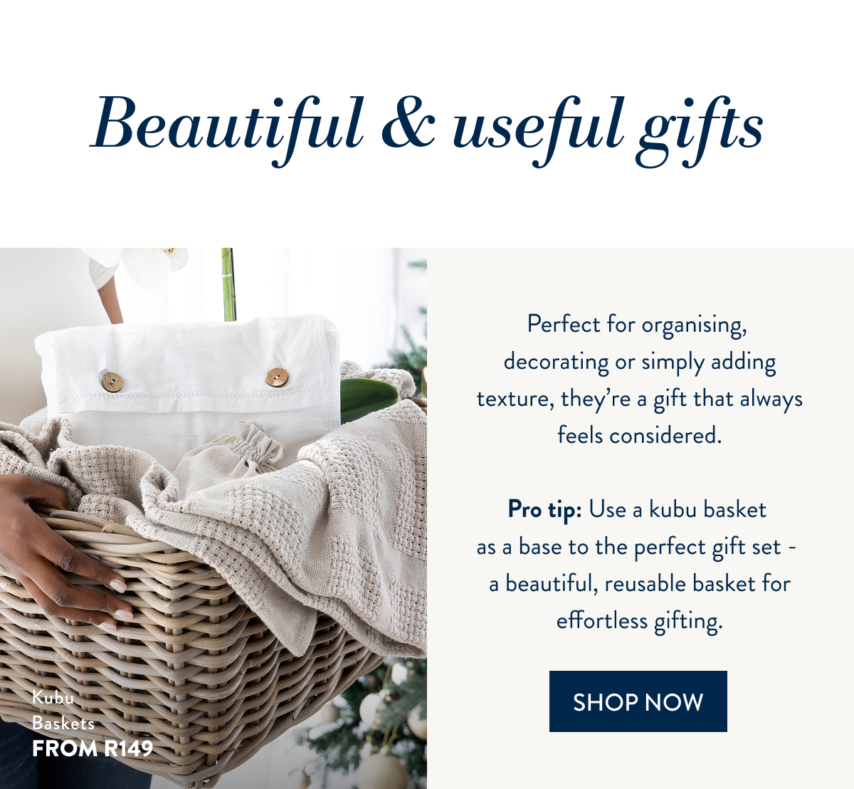 Kubu Baskets - gifting idea