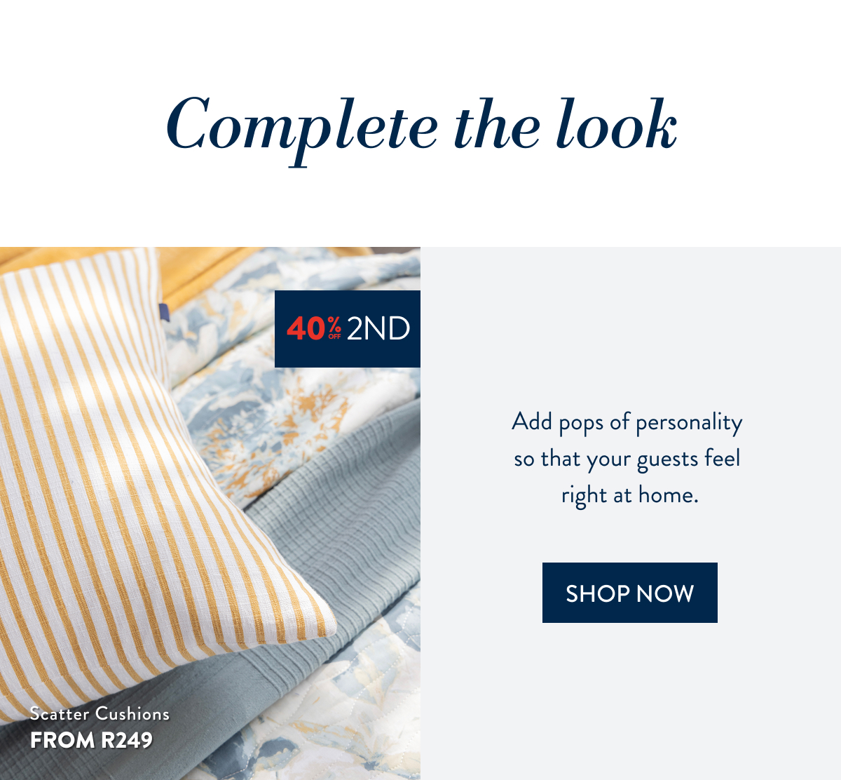 Scatter Cushions FROM