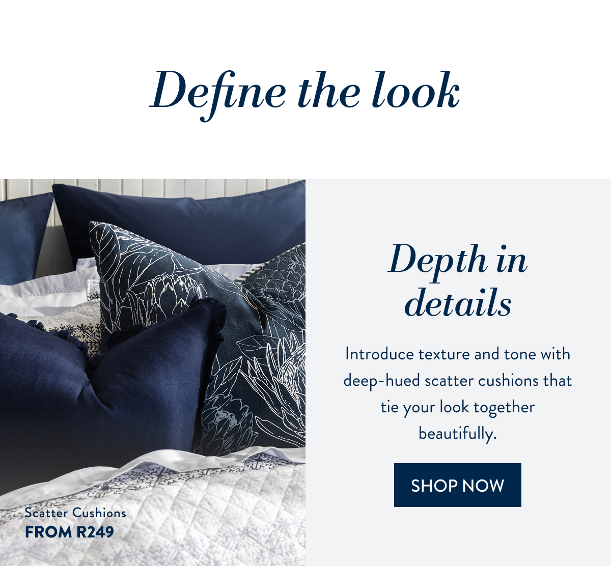 Scatter Cushions FROM