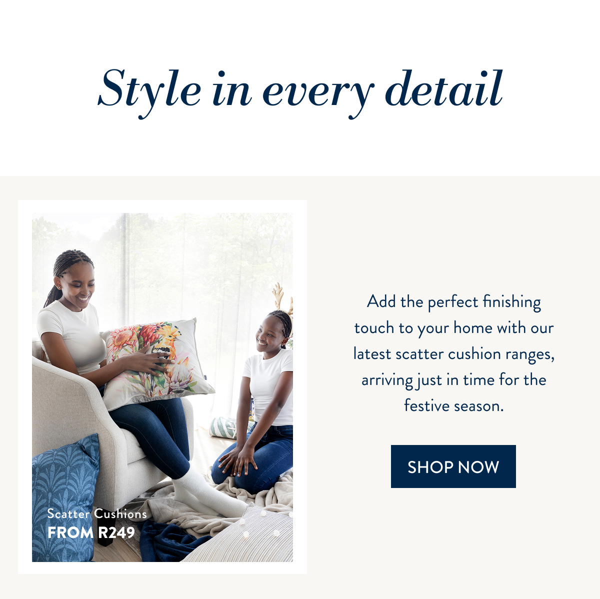 Scatter Cushions FROM