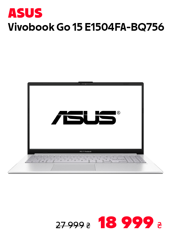 Ноутбук ASUS Vivobook Go 15 E1504FA-BQ756 (90NB0ZR1-M018E0)