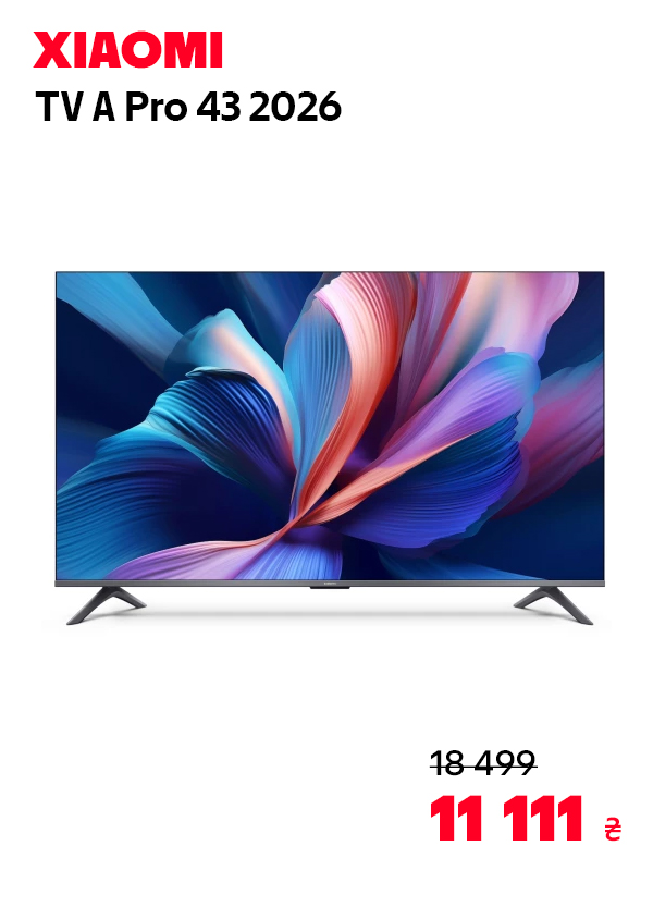 Телевізор Xiaomi TV A Pro 43 2026 (L43MB-APME)