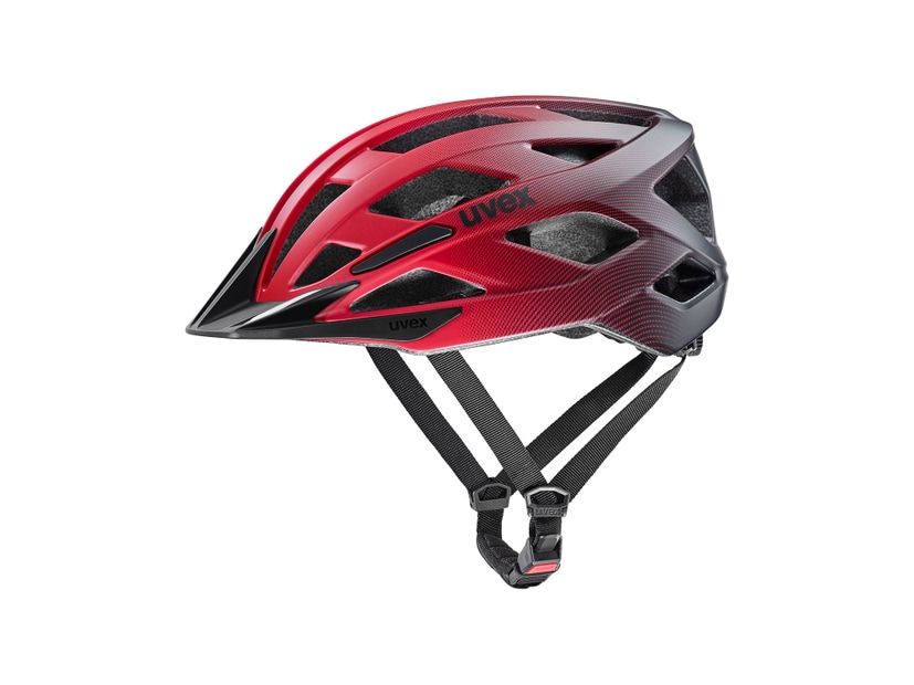 uvex i-vo 2 Helm - red black matt - 6 Farbvarianten 