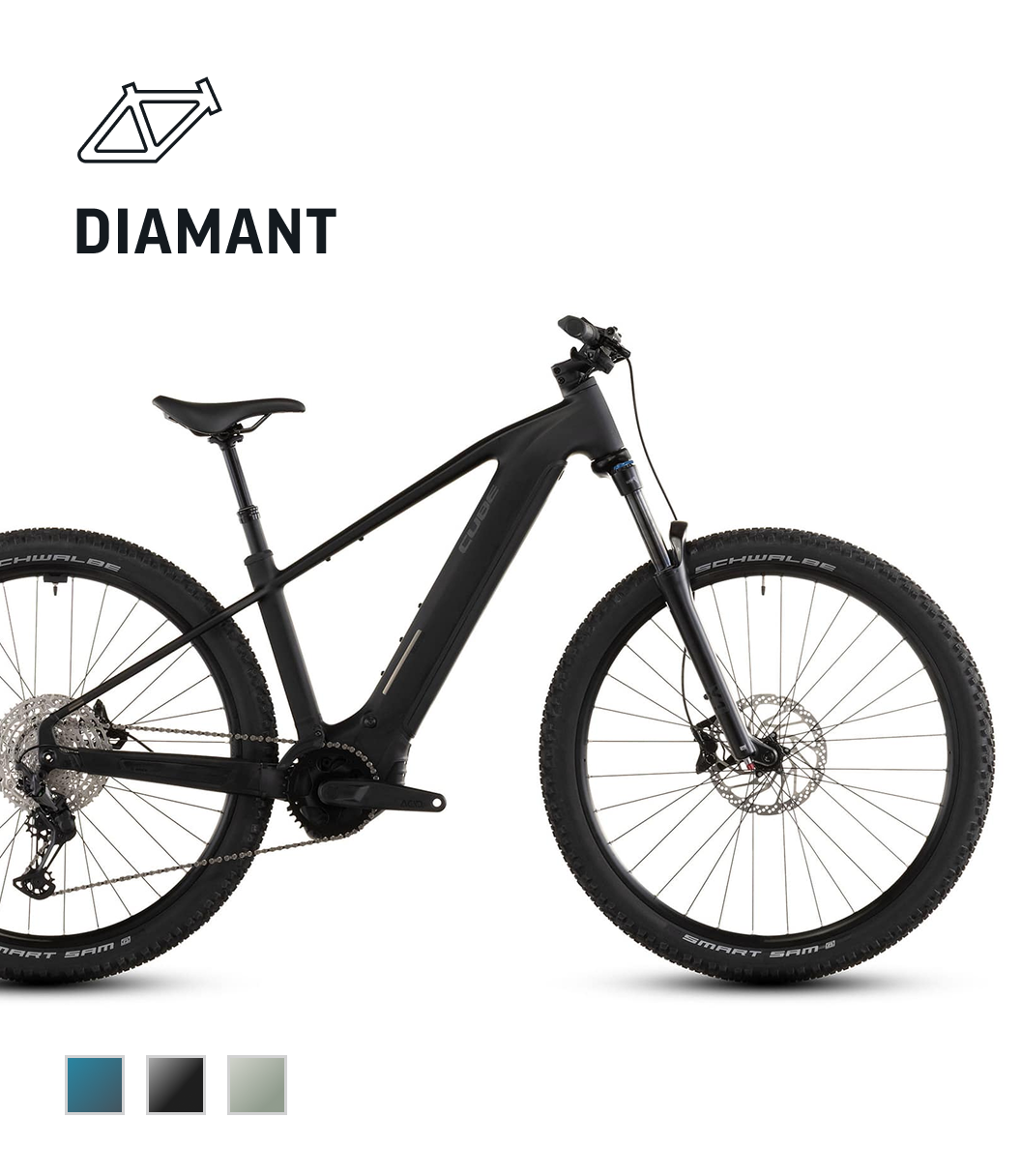 Cube Reaction Hybrid Pro 800 Diamant 3 Farbvarianten