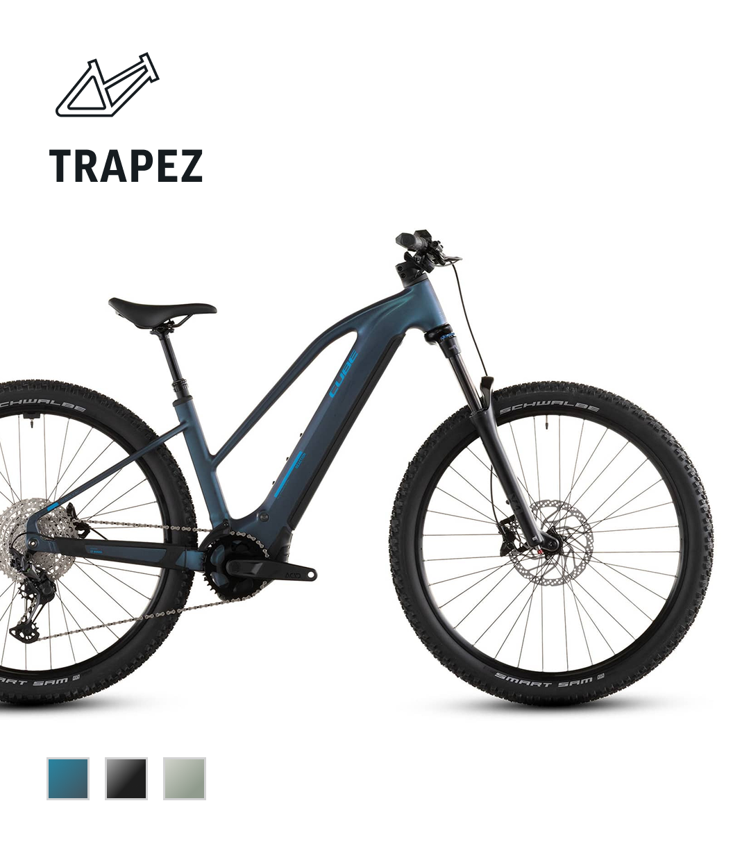 Cube Reaction Hybrid Pro 800 Trapez 3 Farbvarianten