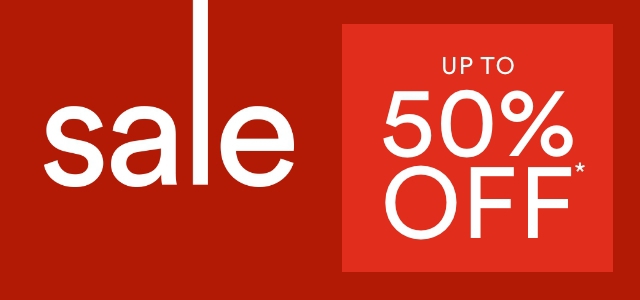 SALE - Up to 50% off