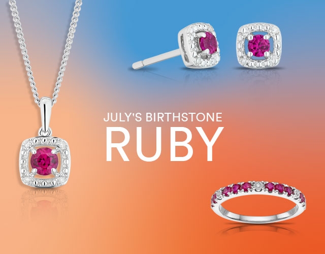 JULY'S BIRTHSTONE RUBY