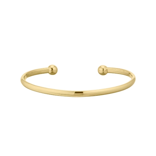 Children's 9ct Yellow Gold Torque Baby Bangle