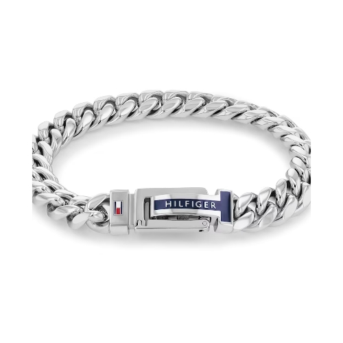 Tommy Hilfiger Men's Stainless Steel Curb Chain Bracelet
