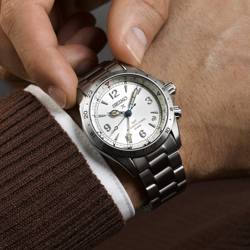 Seiko Prospex ''Alpinist'' 110th Anniversary Limited Edition Stainless Steel Bracelet Watch