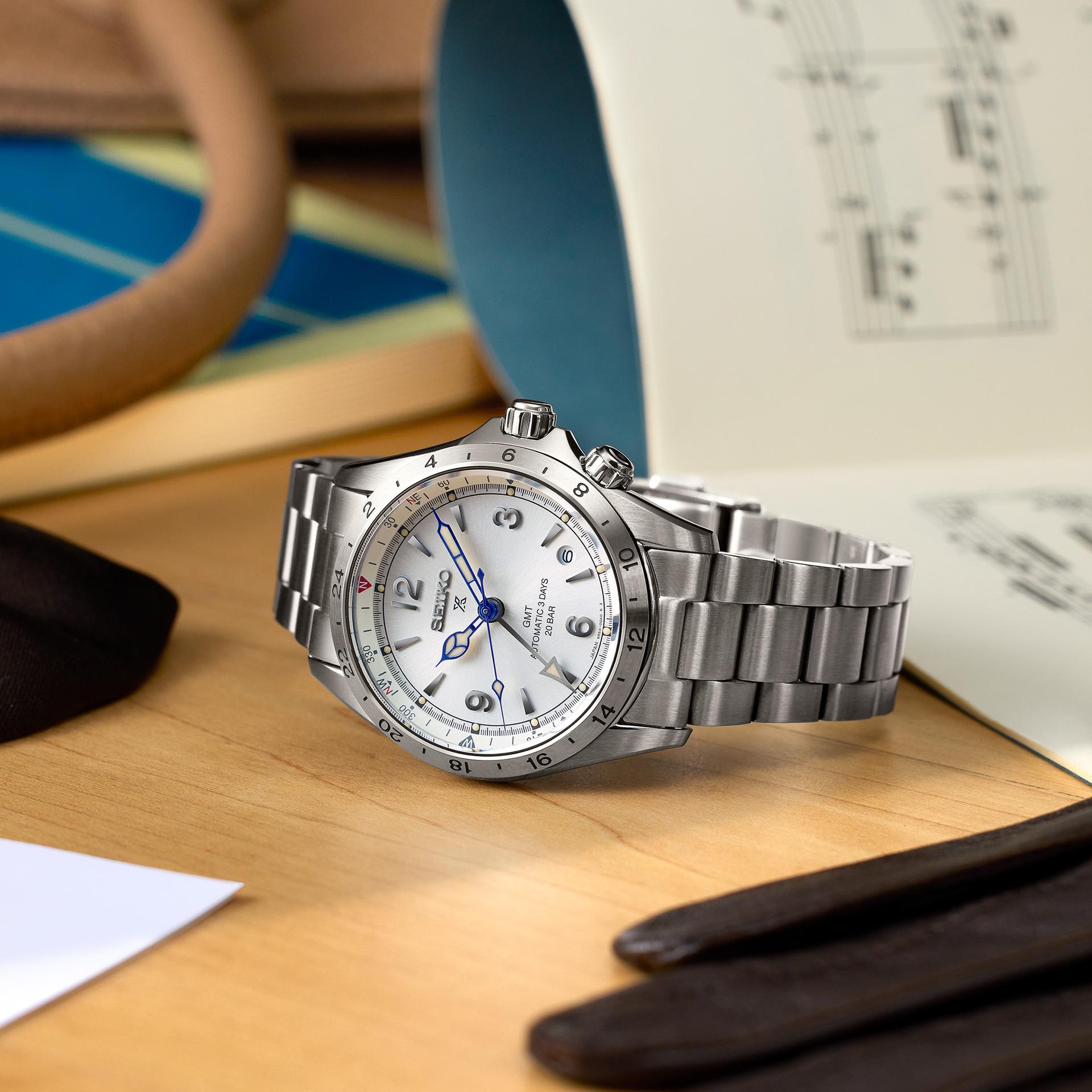 Seiko Prospex ''Alpinist'' 110th Anniversary Limited Edition Stainless Steel Bracelet Watch