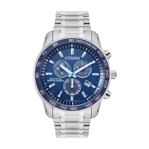 Citizen Eco-Drive Perpetual Calendar Men's Bracelet Watch