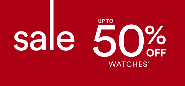 Sale Up to 50% off Watches