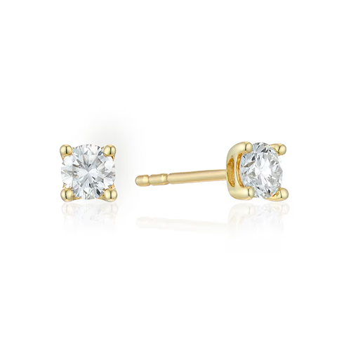 9ct Yellow Gold 0.30ct Lab Grown Diamond Earrings