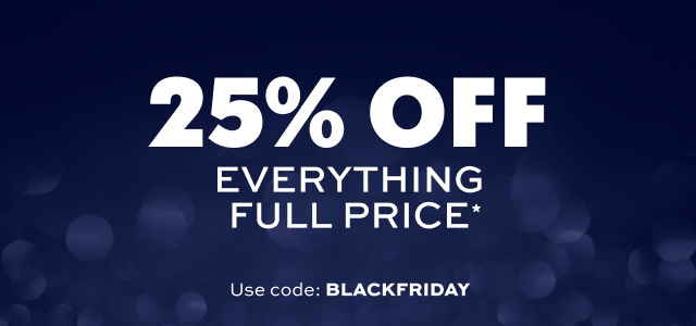 25% Off Full Price 