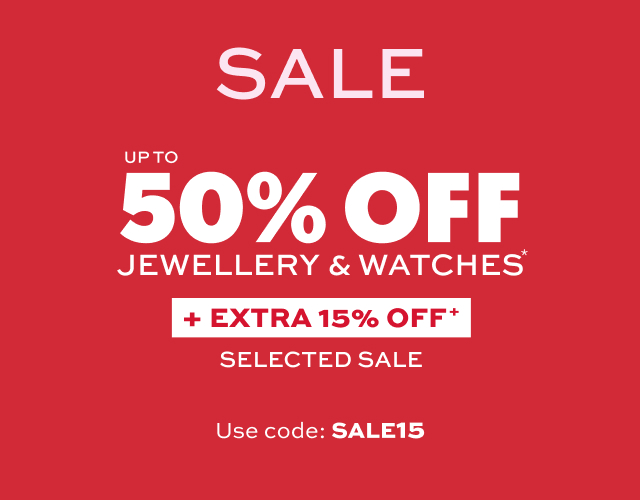SALE: Up to 50% off +Extra 15% off