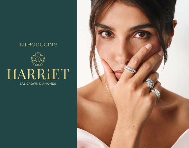 New in: HARRIET lab-grown diamonds