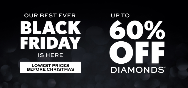 Up to 60% Off Diamond Jewellery 