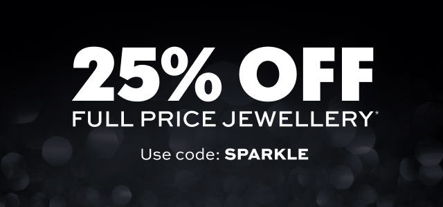 25% Off Selected Full Price Jewellery