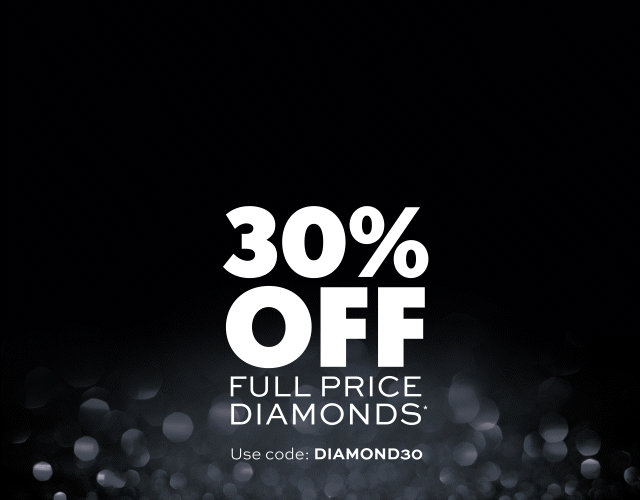FLASH SALE: 30% OFF DIAMONDS