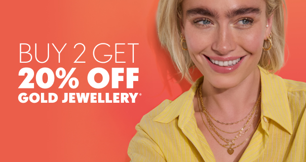 Gold: Buy 2 Get 20% Off