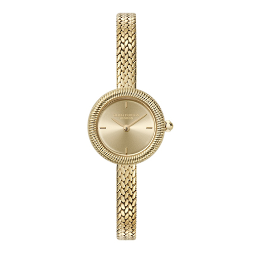 Olivia Burton Finery Gold Yellow Gold IP Dial & Stainless Steel Bracelet Watch