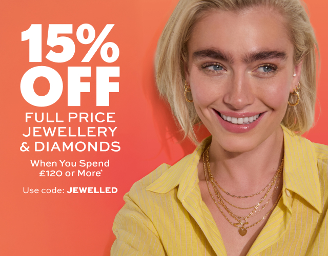 15% Off Full Price Jewellery