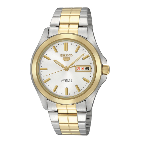 Seiko 5 Men's Automatic Two-Tone Stainless Steel Bracelet Watch