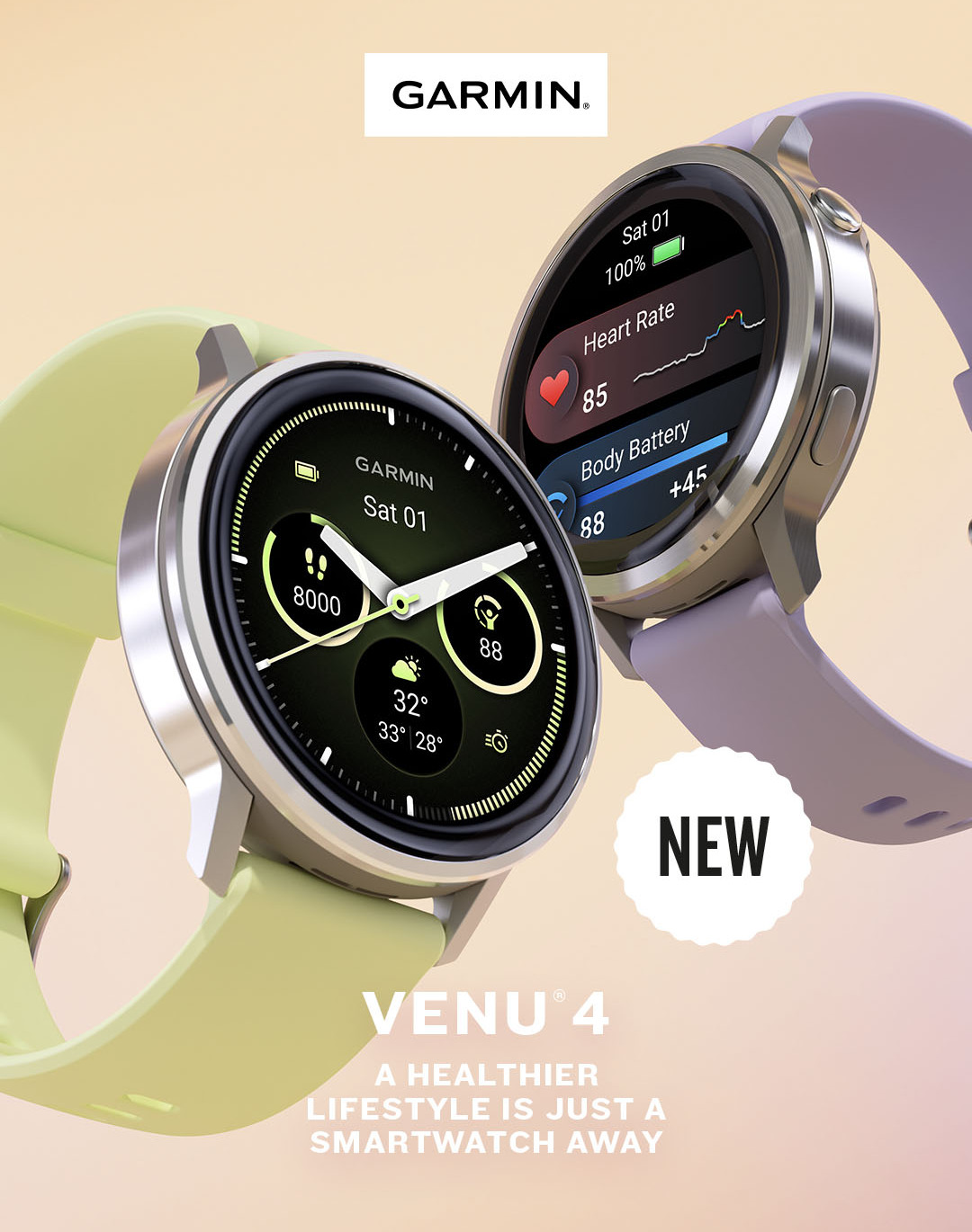 Introducing the Garmin Venu® 4