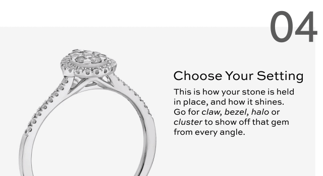 4. CHOOSE YOUR SETTING