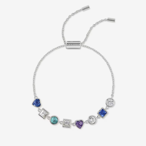 Radley Silver Tone Multi Stone Friendship Style Bracelet