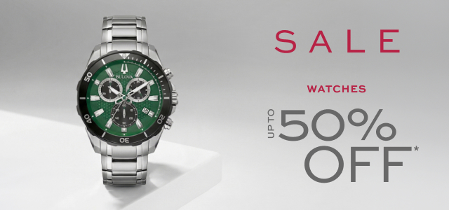SALE UP TO 50% OFF WATCHES