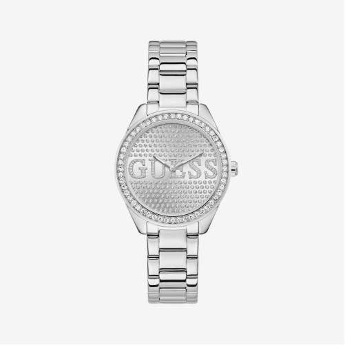 Guess Sloane Women's Silver-Tone Dial & Stainless Steel Bracelet Watch