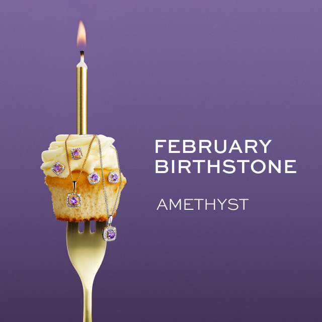 February Birthstone Amethyst
