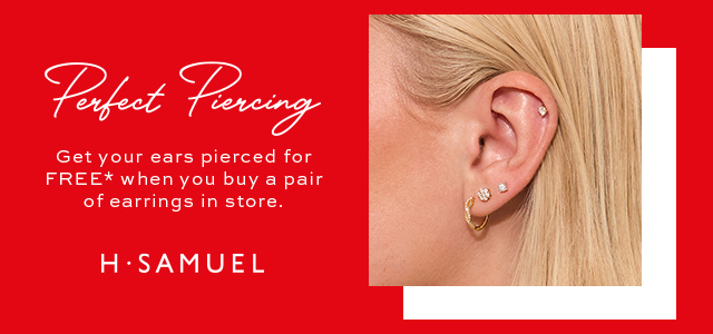 EAR PIERCING SERVICE AT H.SAMUEL