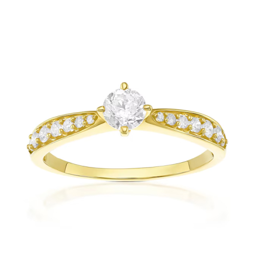 Engagement Ring 9ct Yellow Gold 0.50ct Solitaire Diamond Ring Engagement Ring 9ct Yellow Gold 0.50ct Solitaire Diamond Ring