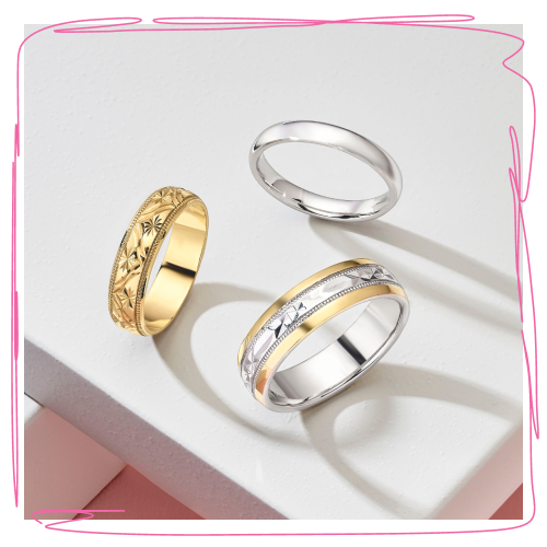 RINGS THAT SAY 'I DO'