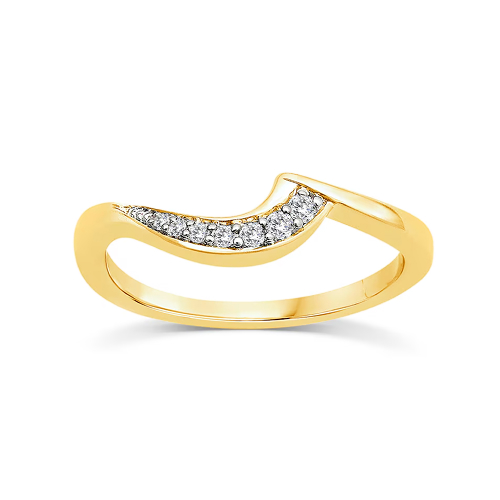 Perfect Fit 9ct Yellow Gold Eternity Diamond Ring