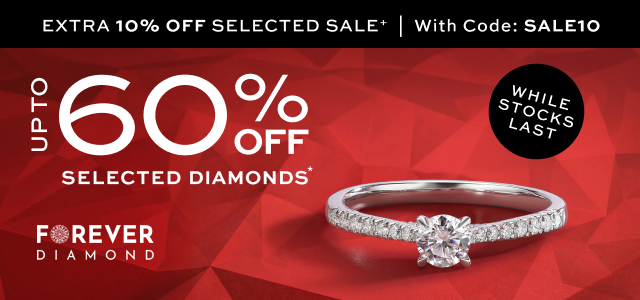 Up To 60% Off Selected Diamonds Up To 60% Off Selected Diamonds