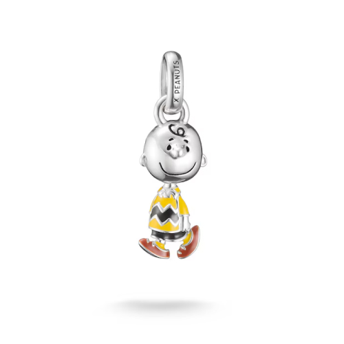 Thomas Sabo x Peanuts Sterling Silver Charlie Brown Connect Pendant
